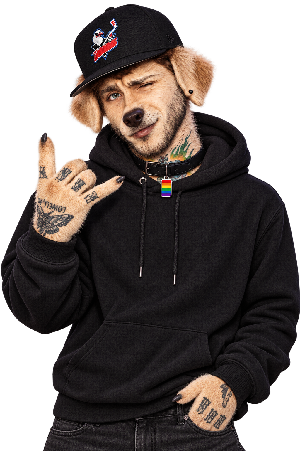 Banks character portrait